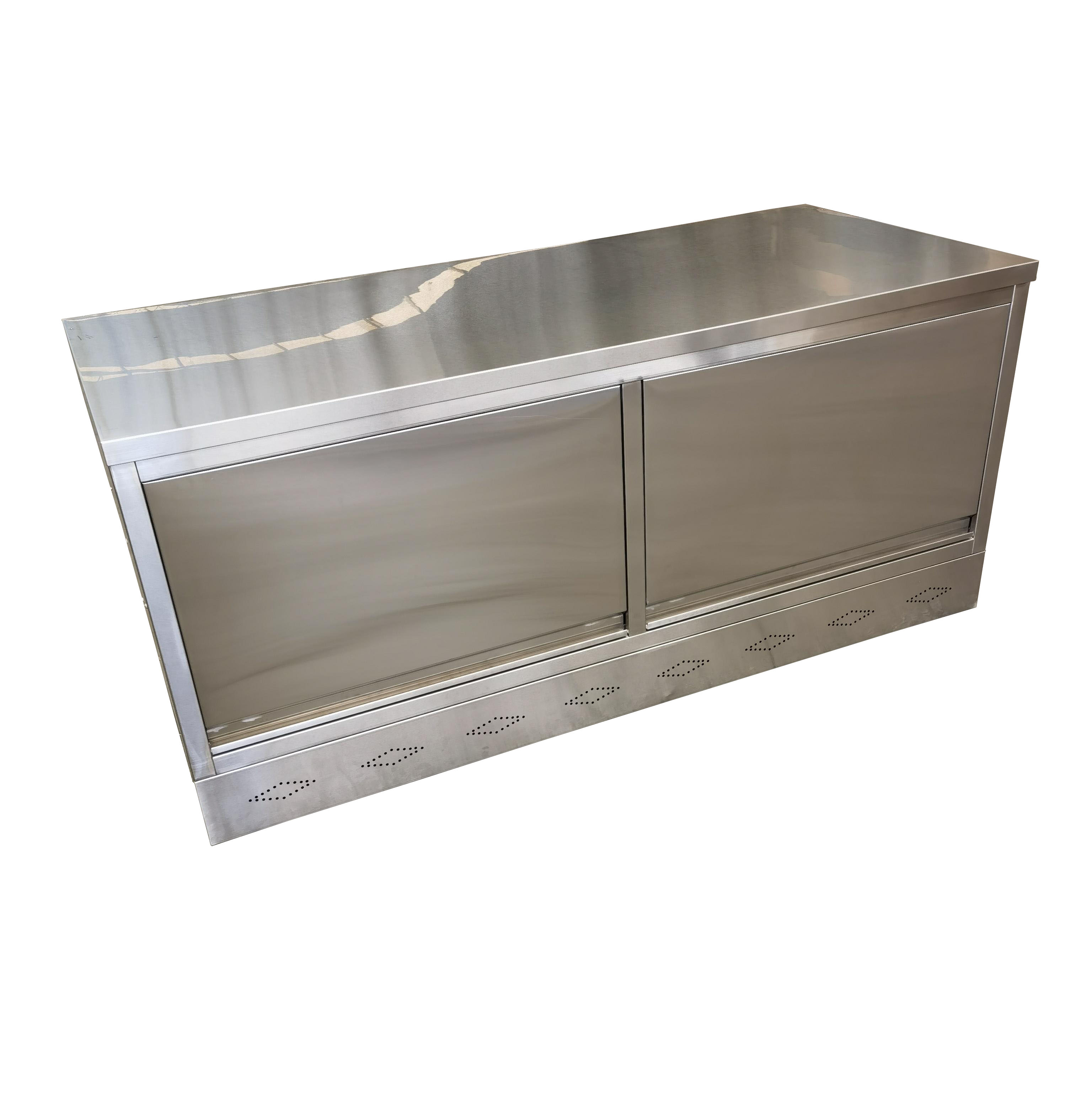 Commercial Kitchen Worktops - เคาน์เตอร์ครัวสแตนเลสสำหรับร้านอาหารพร้อมตู้เก็บของ