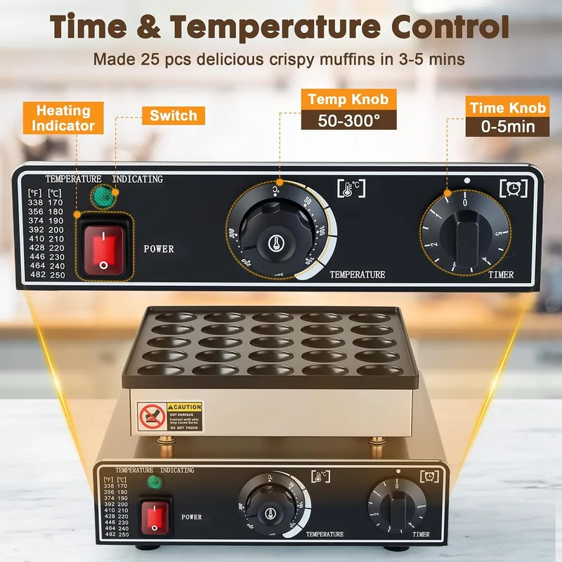 เครื่องทำแพนเค้กขนาดเล็กเชิงพา - Commercial Kitchen And Bar บทวิจารณ์และราคา