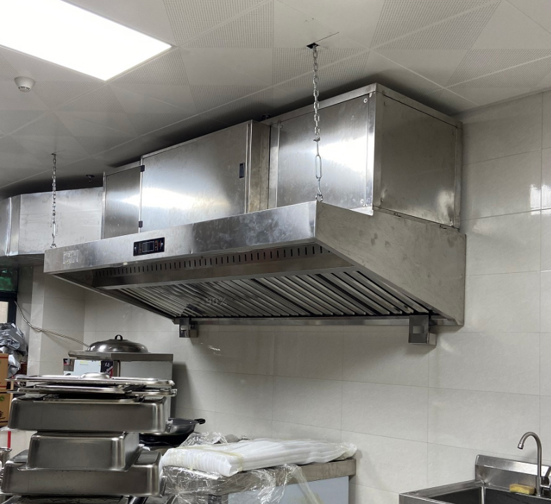 เครื่องดูดควันครัวพร้อมเครื่อง - Commercial Kitchen Hoods บทวิจารณ์และราคา