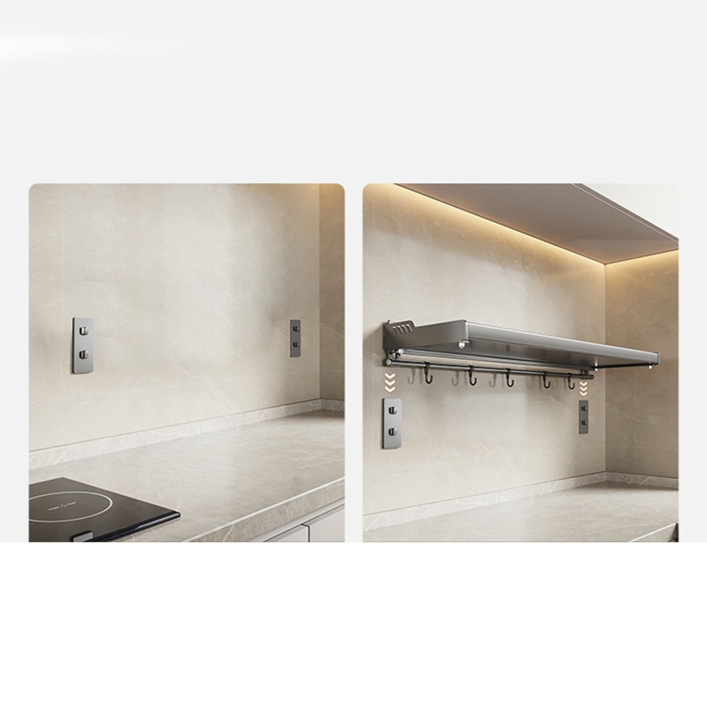 ชั้นวางติดผนังอเนกประสงค์ ทำจา - Commercial Kitchen And Bar บทวิจารณ์และราคา