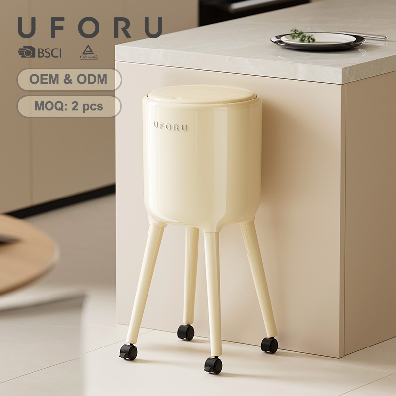 ถังขยะทรงสูง UFORU พร้อมล้อเลื - Commercial Kitchen Bin บทวิจารณ์และราคา