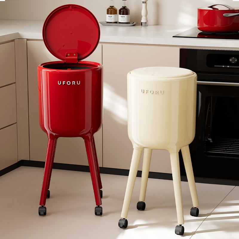 ถังขยะทรงสูง UFORU พร้อมล้อเลื - Commercial Kitchen Bin บทวิจารณ์และราคา