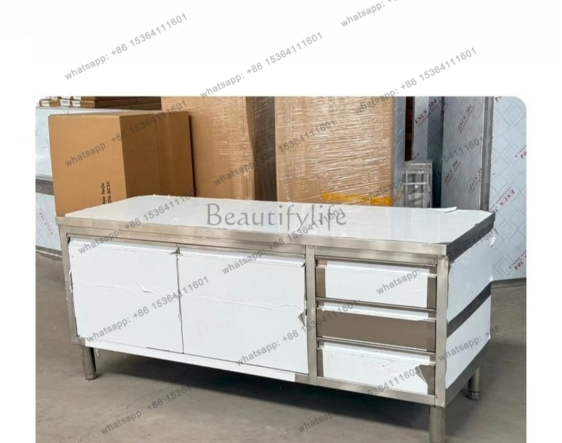 ตู้ครัวสแตนเลสแบบมืออาชีพพร้อม - Commercial Kitchen Worktops บทวิจารณ์และราคา