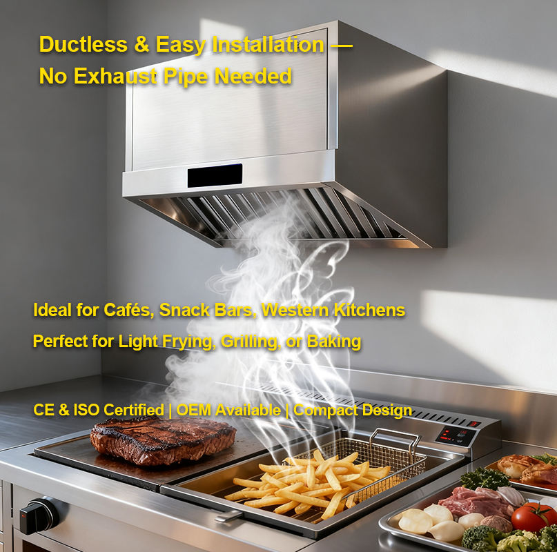 เครื่องดูดควันอัจฉริยะสแตนเลสส - Range Commercial Kitchen บทวิจารณ์และราคา